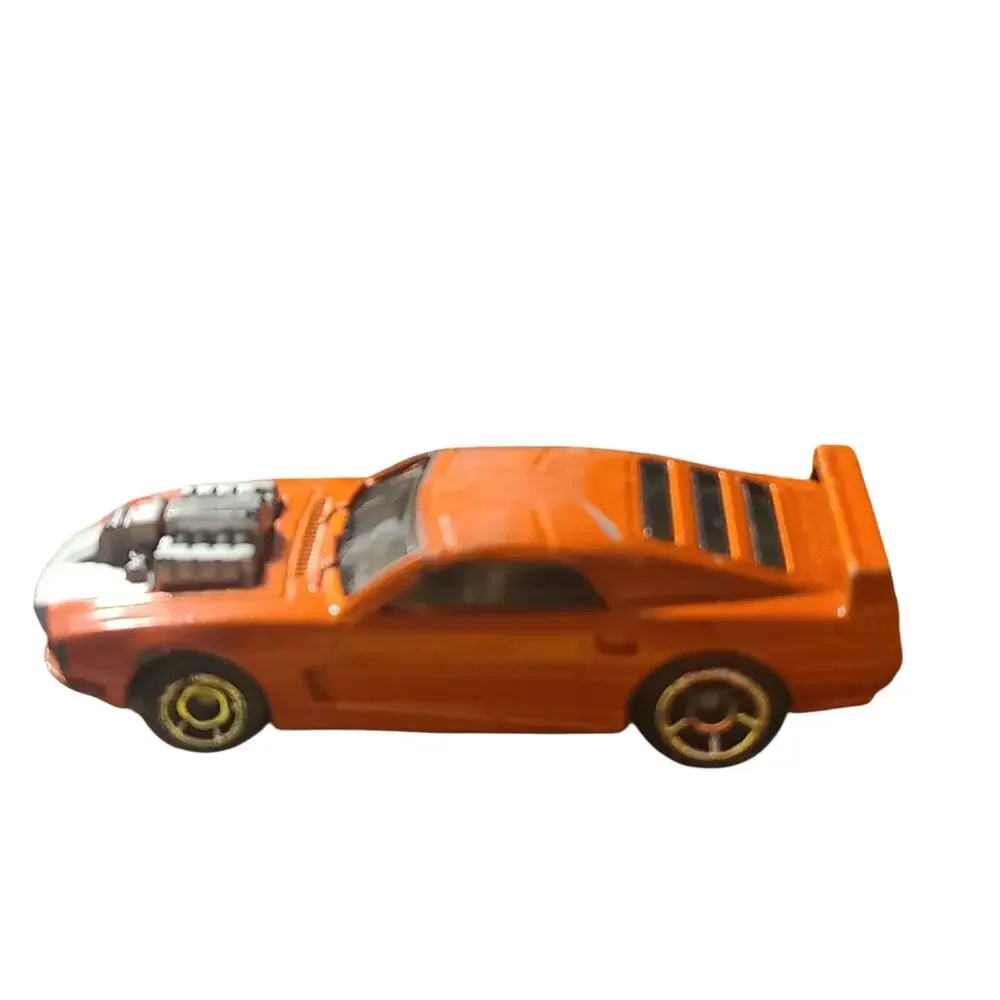 vintage  Mattel 2005 Orange Car Made for McDonald's in China